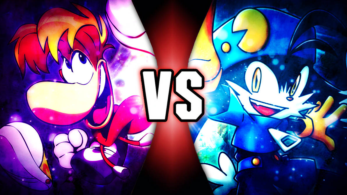 Rayman Vs Klonoa by cykerlol on DeviantArt