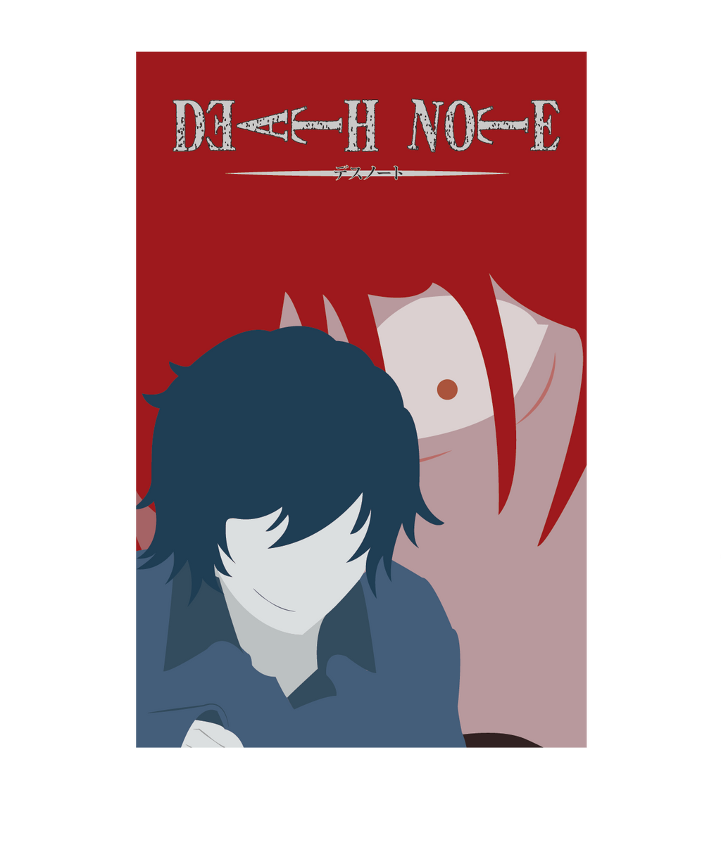 wallpapers Death Note Minimalist Poster https www deviantart com feelxwonderful art death note minimalist poster 2 567926749