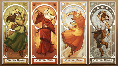 Art Nouveau Avatars - The Four Seasons (Reorder)