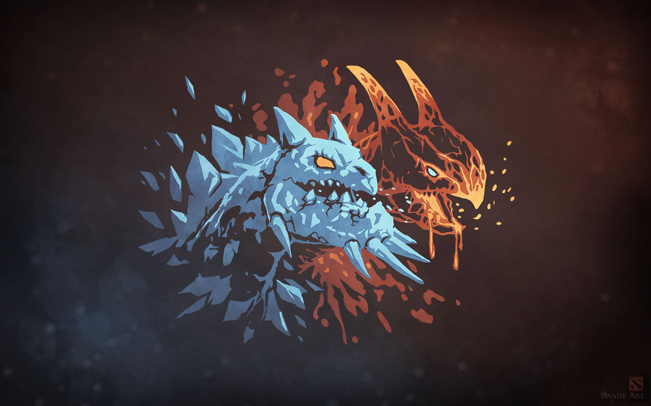 Jakiro Dota 2 - 'Fire and Ice'