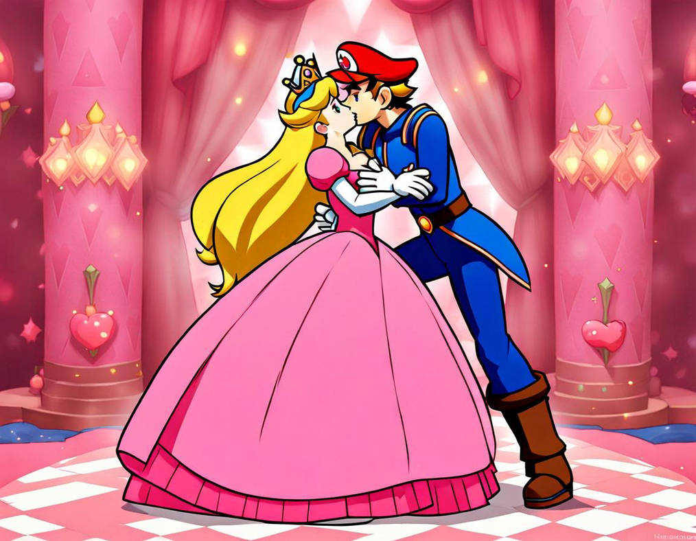 the hero kiss his princess by jellfish45 on DeviantArt