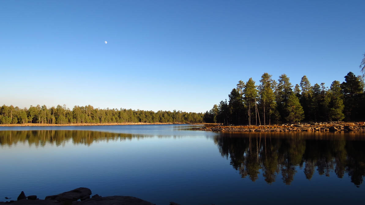 Mountain Lake by Rapunxel