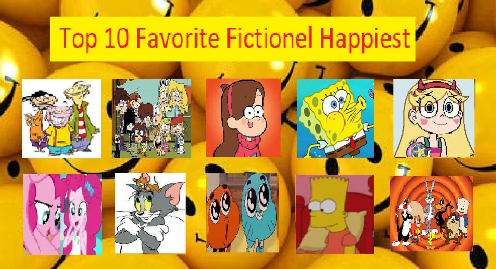 My Own Favorite Happiest Characters By Lh1200 On Deviantart My Own Favorite Happiest Characters By Lh1200 On Deviantart