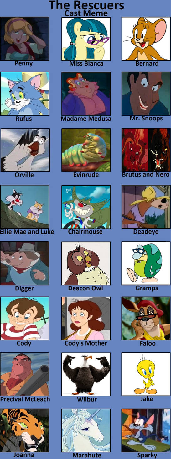 The Rescuers by lh1200 on DeviantArt