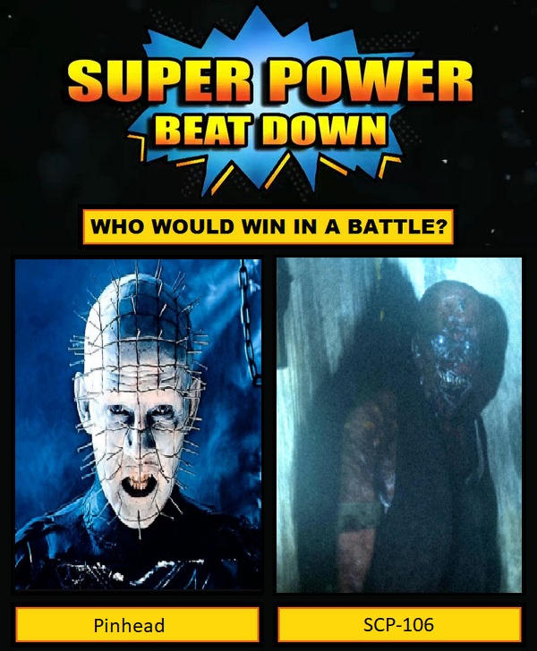 SPBD: Pinhead VS SCP-106 by lh1200 on DeviantArt