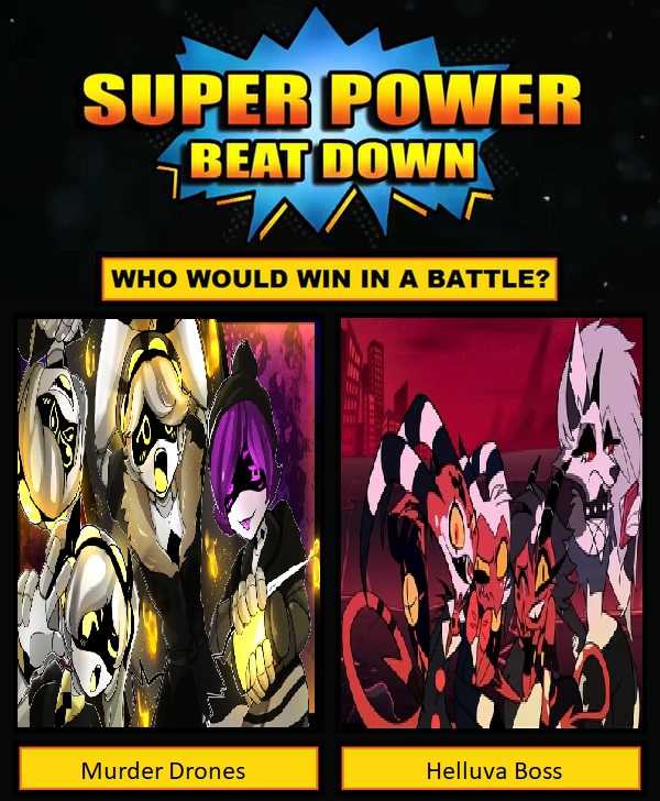 Spbd SPBD: Murder Drones VS Helluva Boss by lh1200 on DeviantArt