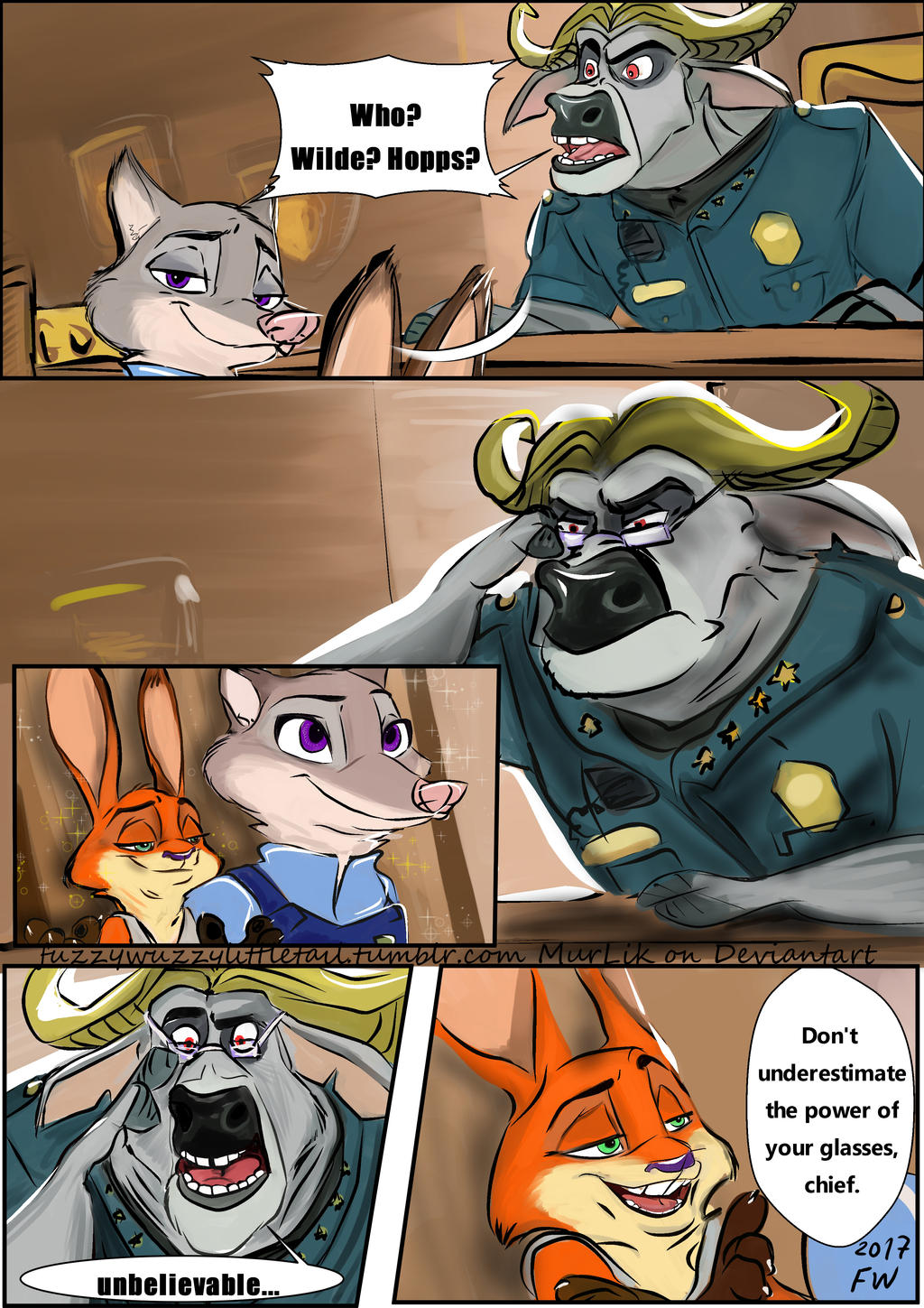 It is not easy to be a fox or a bunny Page 11