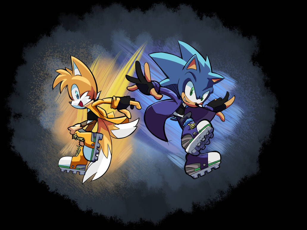 Sonic and Tails by TheDarkShadow1990 on DeviantArt