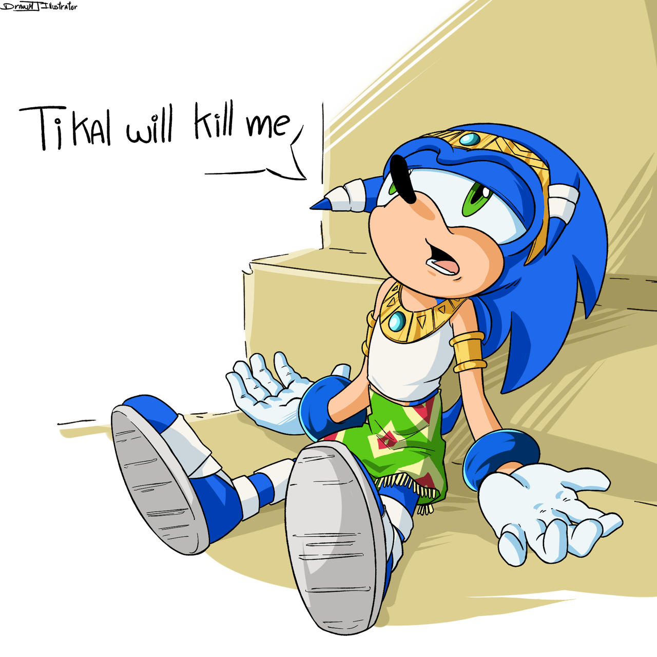 Dark Sonic(outfit meme) by Impulsive-Doodles on DeviantArt