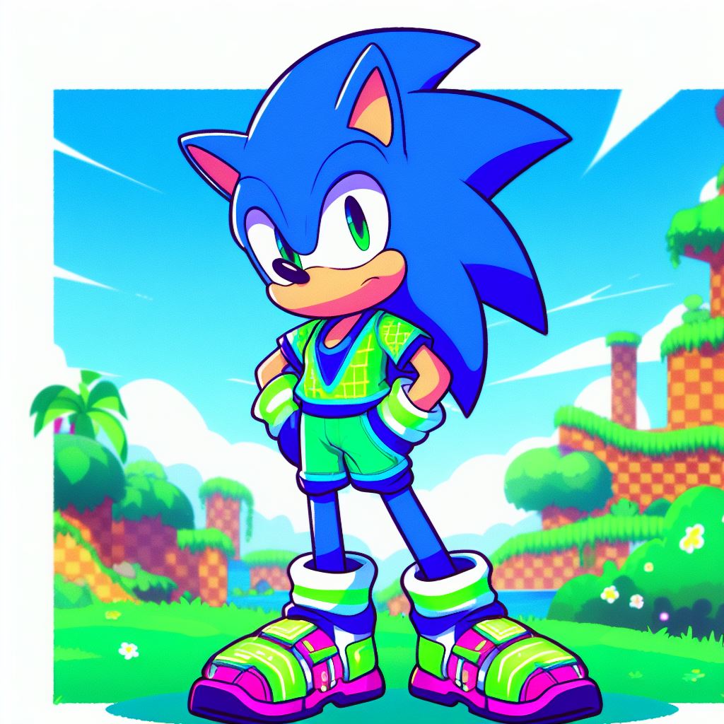 Sonic Neon Rings Sonic in neon by TheDarkShadow1990 on DeviantArt