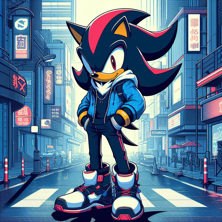 Shadow the hedgehog by TheDarkShadow1990 on DeviantArt