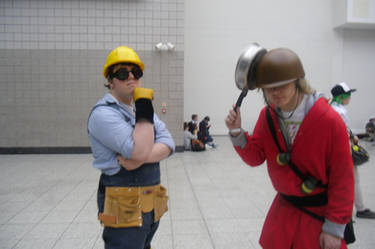 MCM October 2012 BLU Engineer and RED Soldier