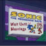 Sonic says wait until Marriage