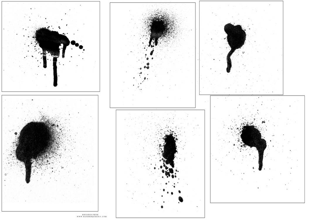 Spray Splasing spray paint splats by akaleez88 on DeviantArt