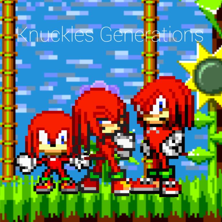 Knuckles Generations Knuckles Generations by Sonic2107 on DeviantArt