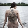 Kaisa - the tattoo and the lake.