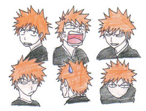 Kurosaki Ichigo Expressions