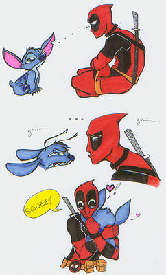 Deadpool and Stitch: 1st Meet