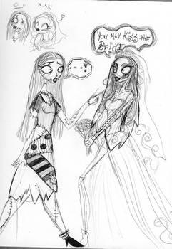 Corpse Bride meets Sally