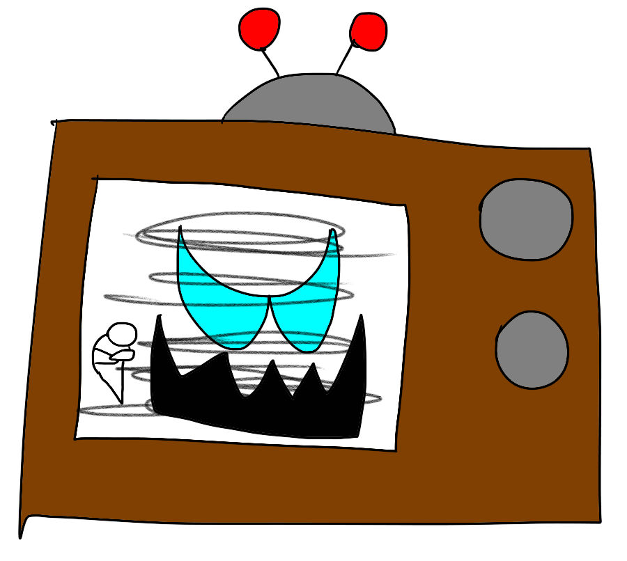 Drawtober 2022 Day 19: TV Signal Lost by ElementalLover on DeviantArt