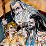 Thorin, Bilbo and Gandalf, a story of friendship