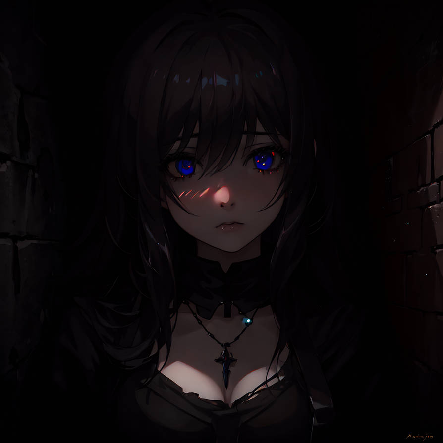 Imagem de very dark anime girl #127266454