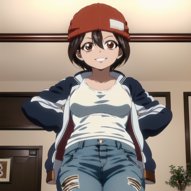 Buff Fuuko Fuuko (1/3) by BigBeanAI on DeviantArt