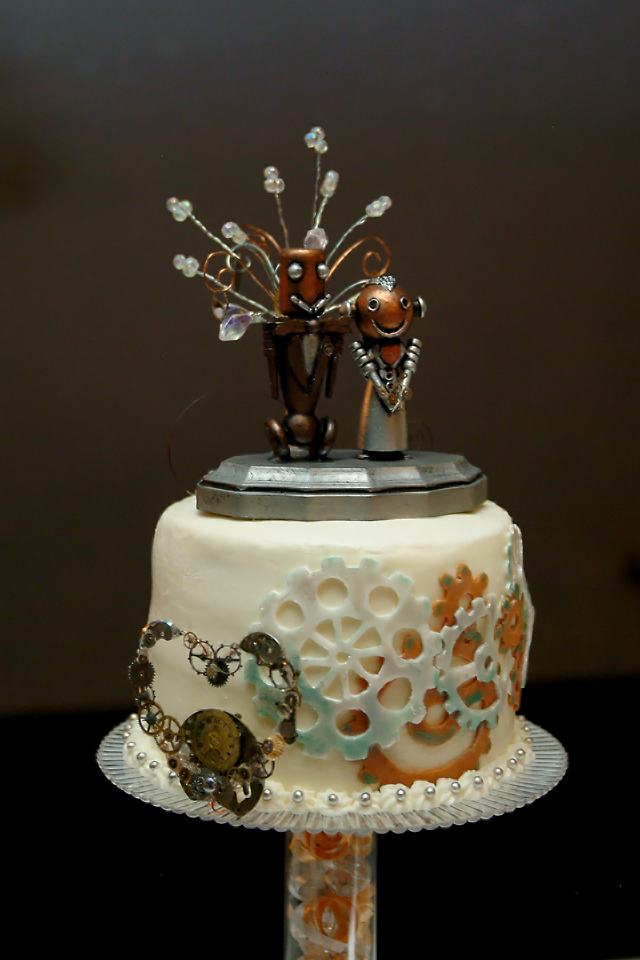 Steampunk Wedding Cake