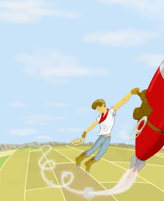 Rocket Cowboy by TheTrueObelus on DeviantArt