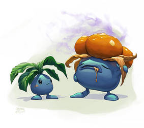 Oddish and Gloom