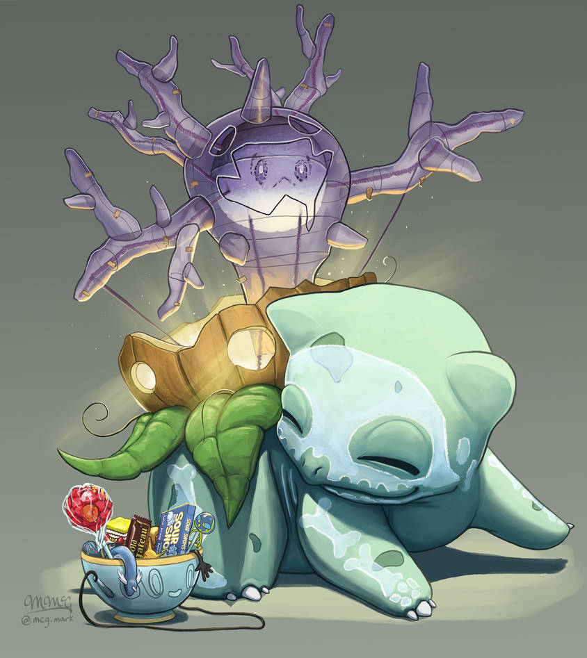 Halloween Bulbasaur Evolution!: Pokemon fan share their art on the pocket  monsters