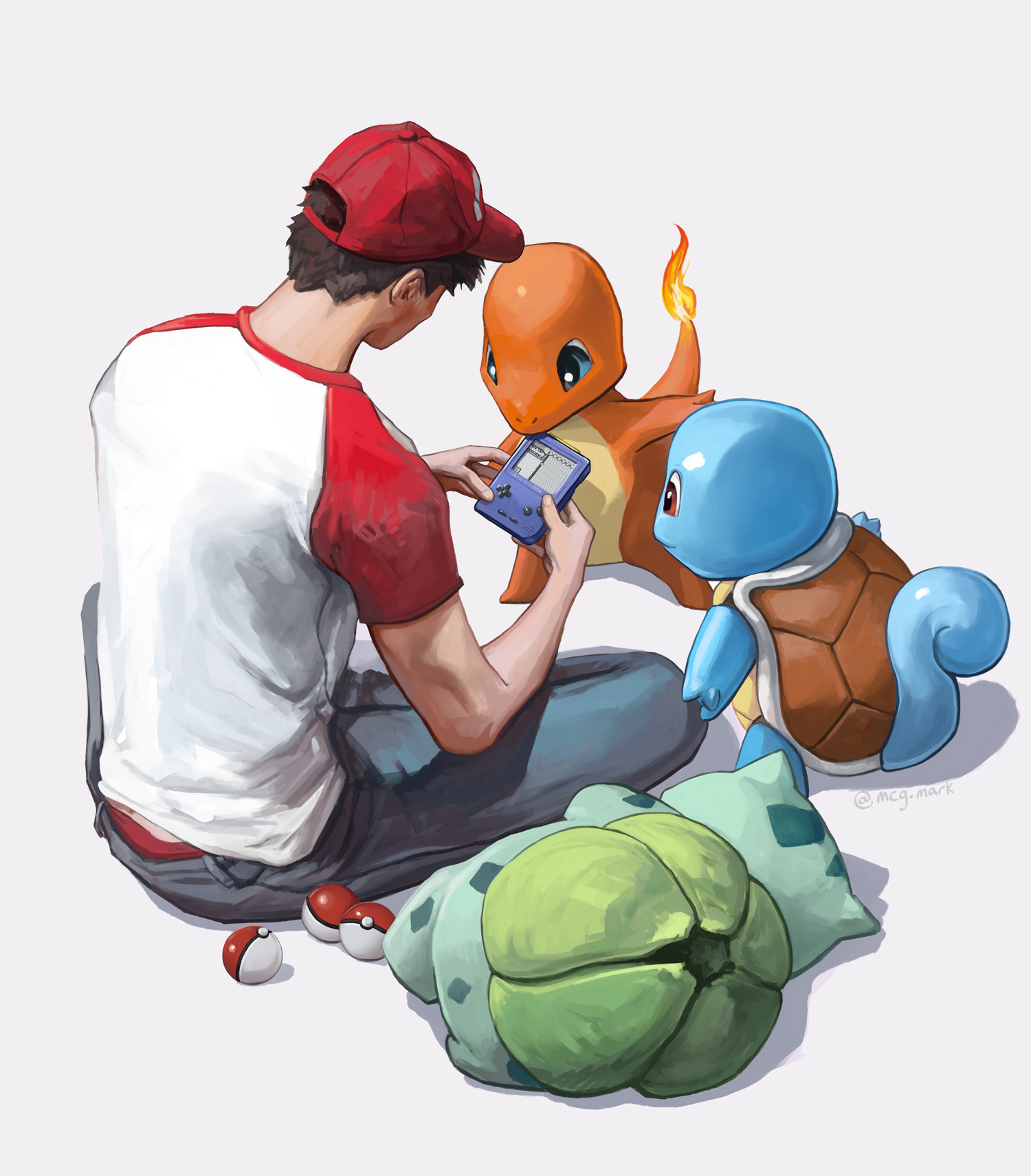 Pokemon Trainer Red by mcgmark on DeviantArt