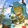 Blastoise Beach Patrol