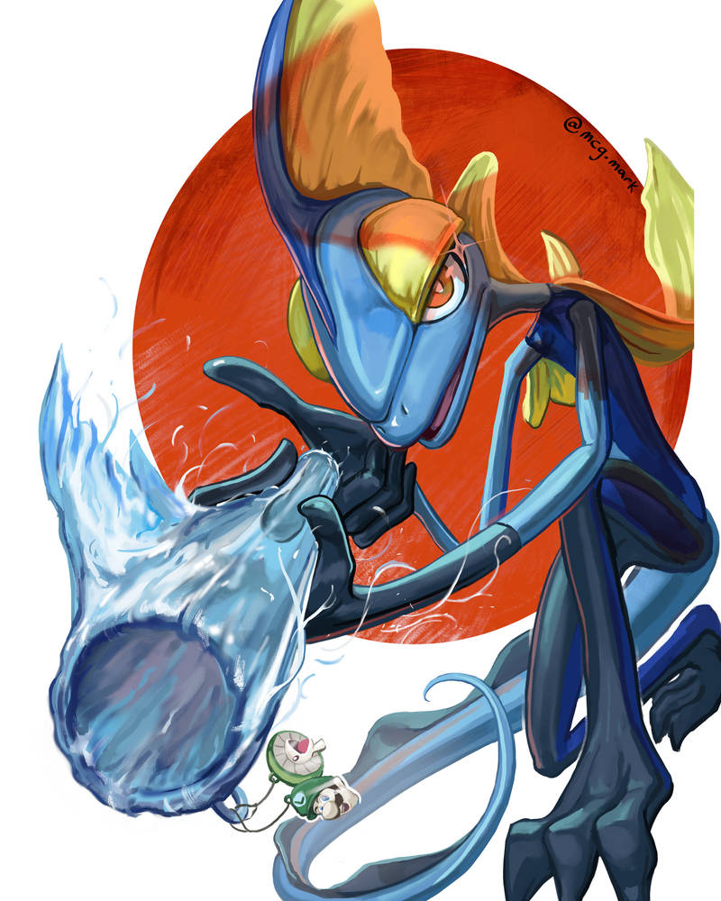 Inteleon by mcgmark on DeviantArt