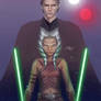 Anakin Skywalker and Ahsoka Tano