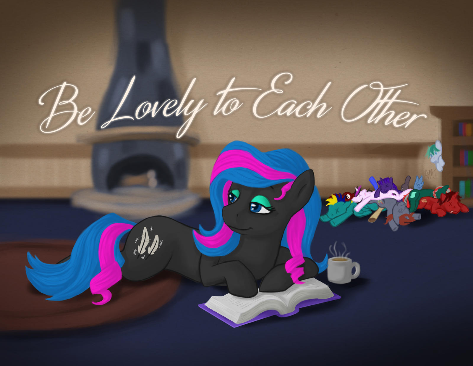Commission - December - ObabScribbler by Amiki-Doodles