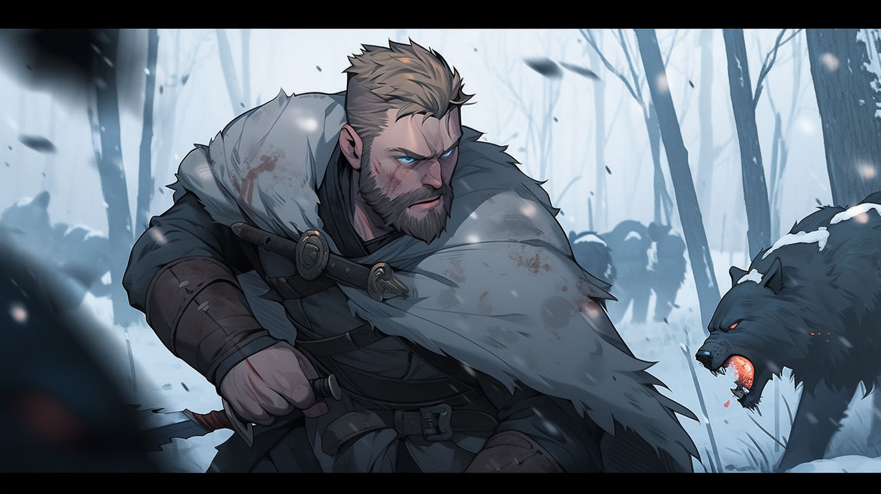 Character: Eric Ericson, fighting for survival by Malgosh on DeviantArt
