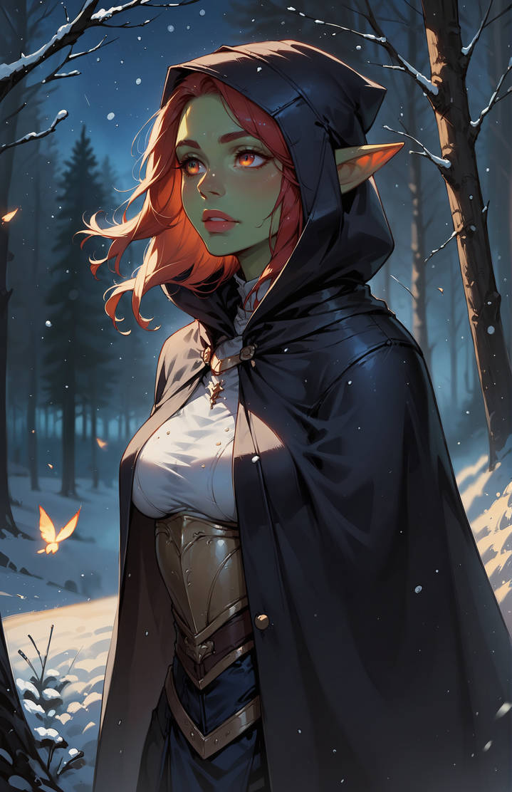 Wandering through the winter by Malgosh on DeviantArt