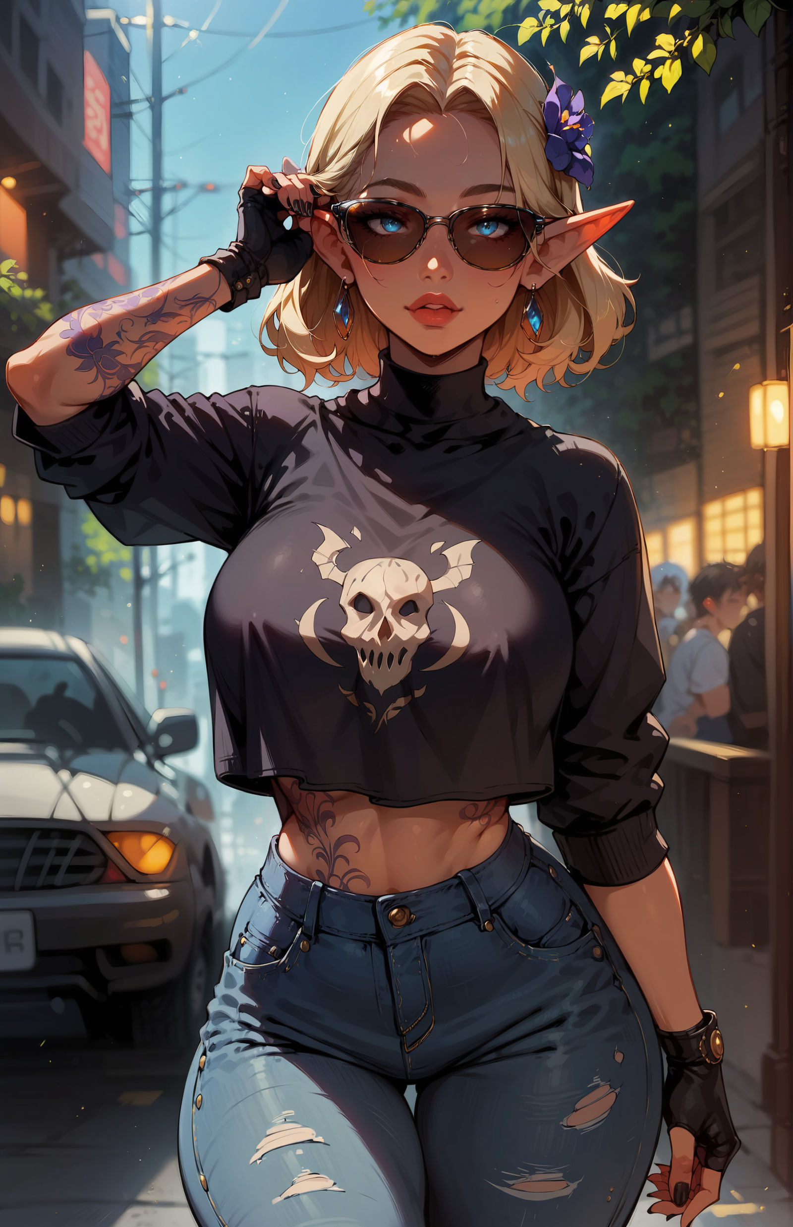 What do men like? Fast cars and thick girls, duh by Malgosh on DeviantArt