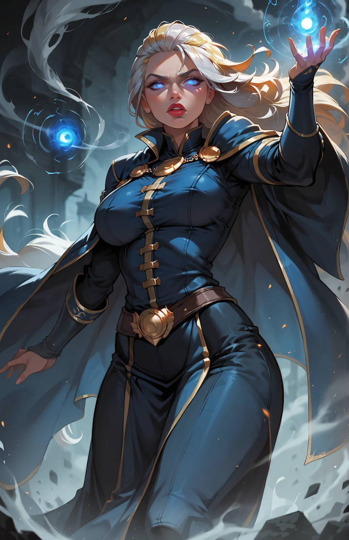 The Daughter of the Sea does not mess around by Malgosh on DeviantArt