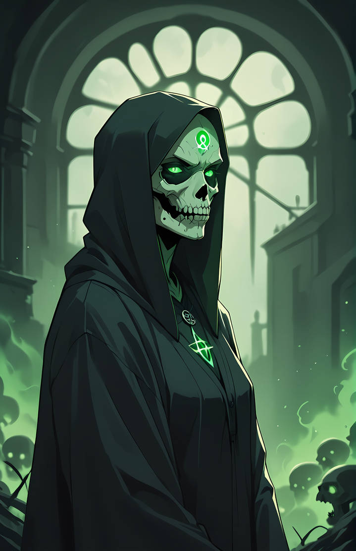 Style Experiment: Gaze into the eyes of death by Malgosh on DeviantArt