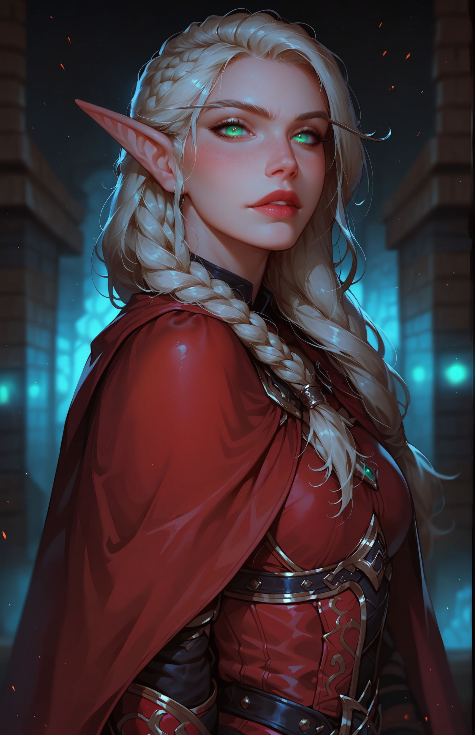 A blood elf knight. by Malgosh on DeviantArt