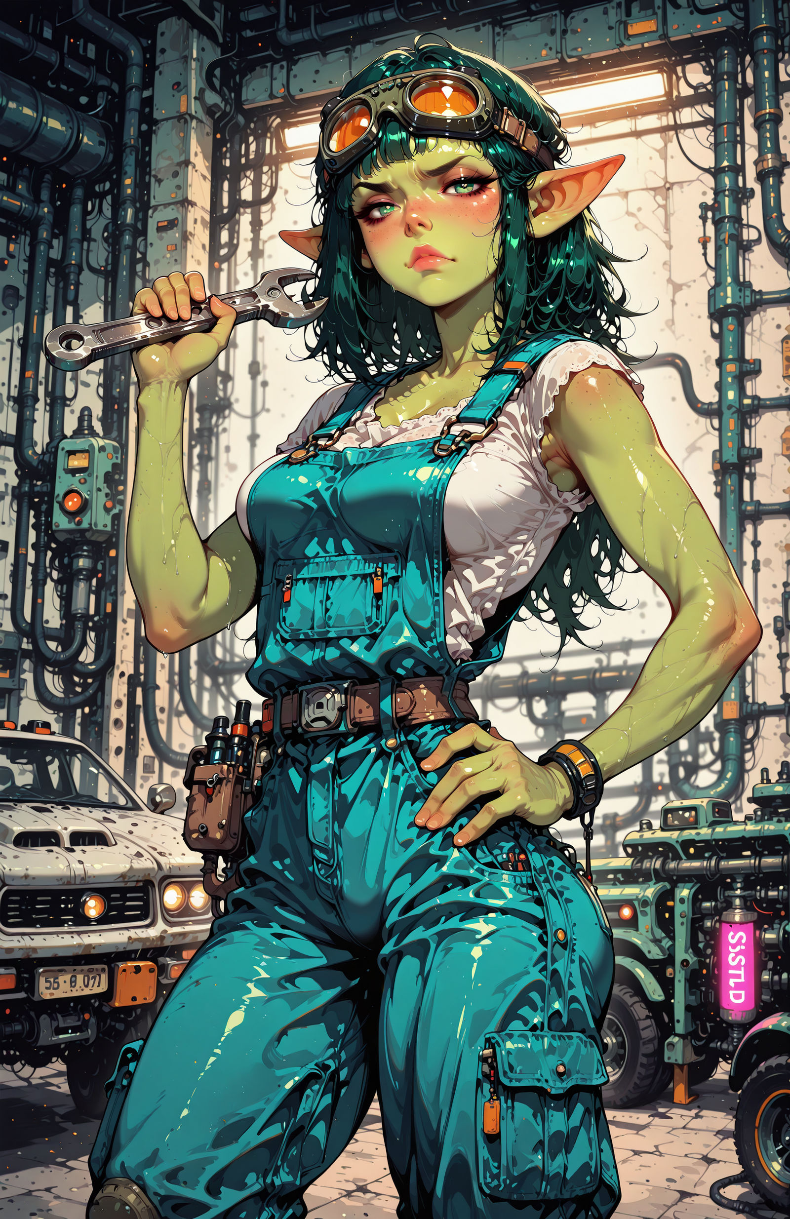 What the hell do you want? Can't you see I'm busy? by Malgosh on DeviantArt