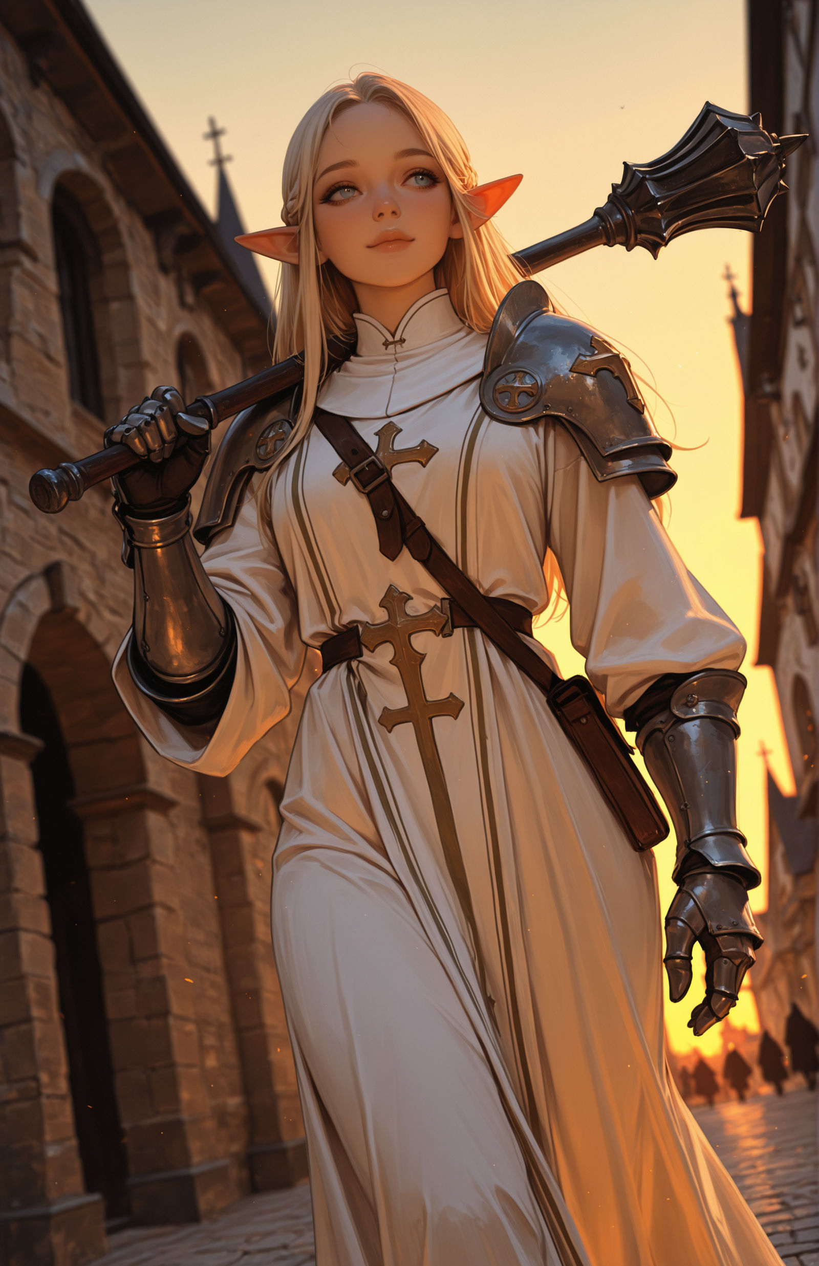 Cassara on her way to purge some heretics by Malgosh on DeviantArt