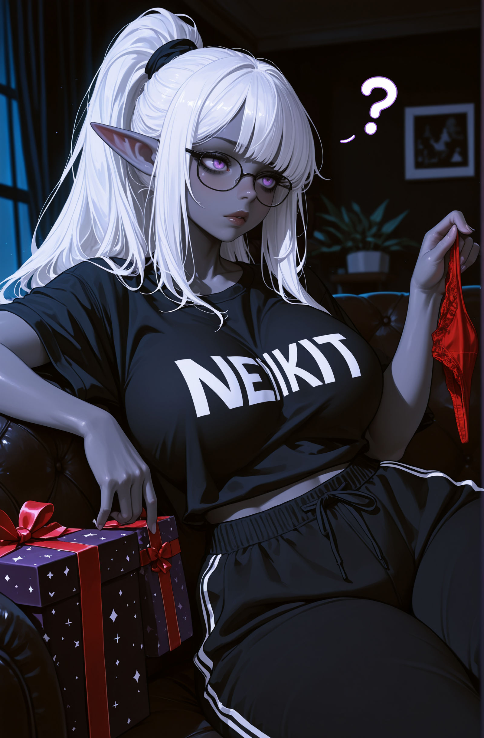 Who keeps sending me these? Red's not my color. by Malgosh on DeviantArt