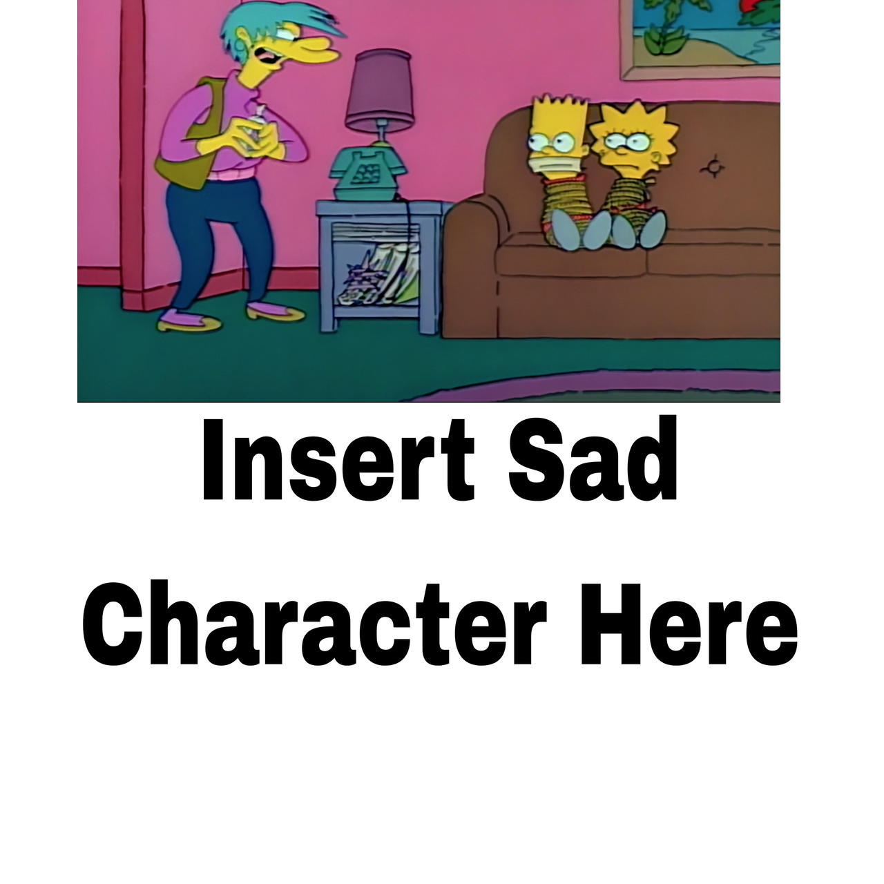 bart sad meme