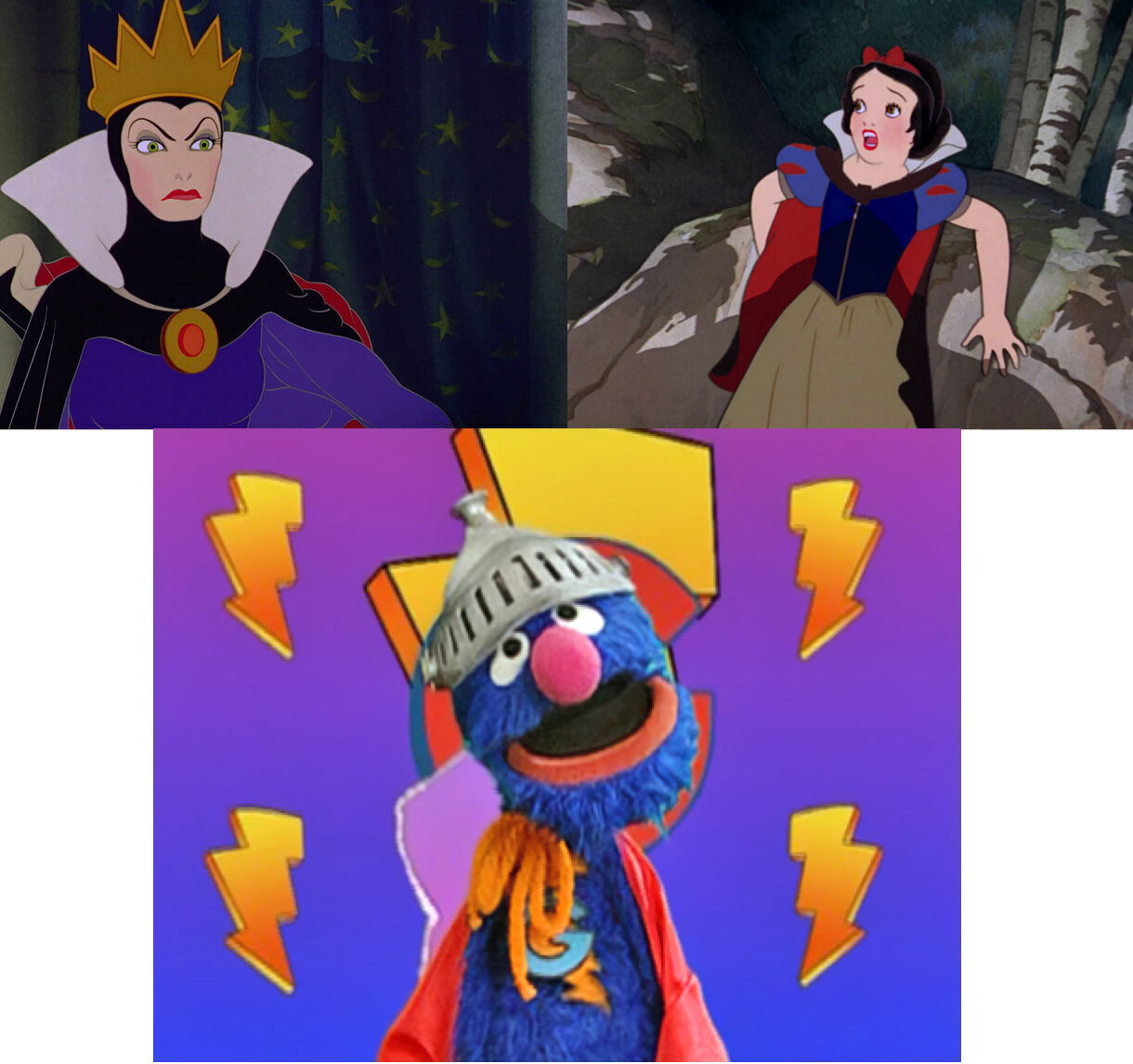 Super Grover will rescue Snow White from Grimhilde by MaxGoudiss on ...