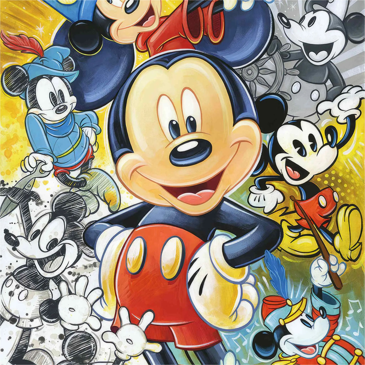 Mickey Through the Years by MaxGoudiss on DeviantArt Mickey Through the Years by MaxGoudiss on DeviantArt