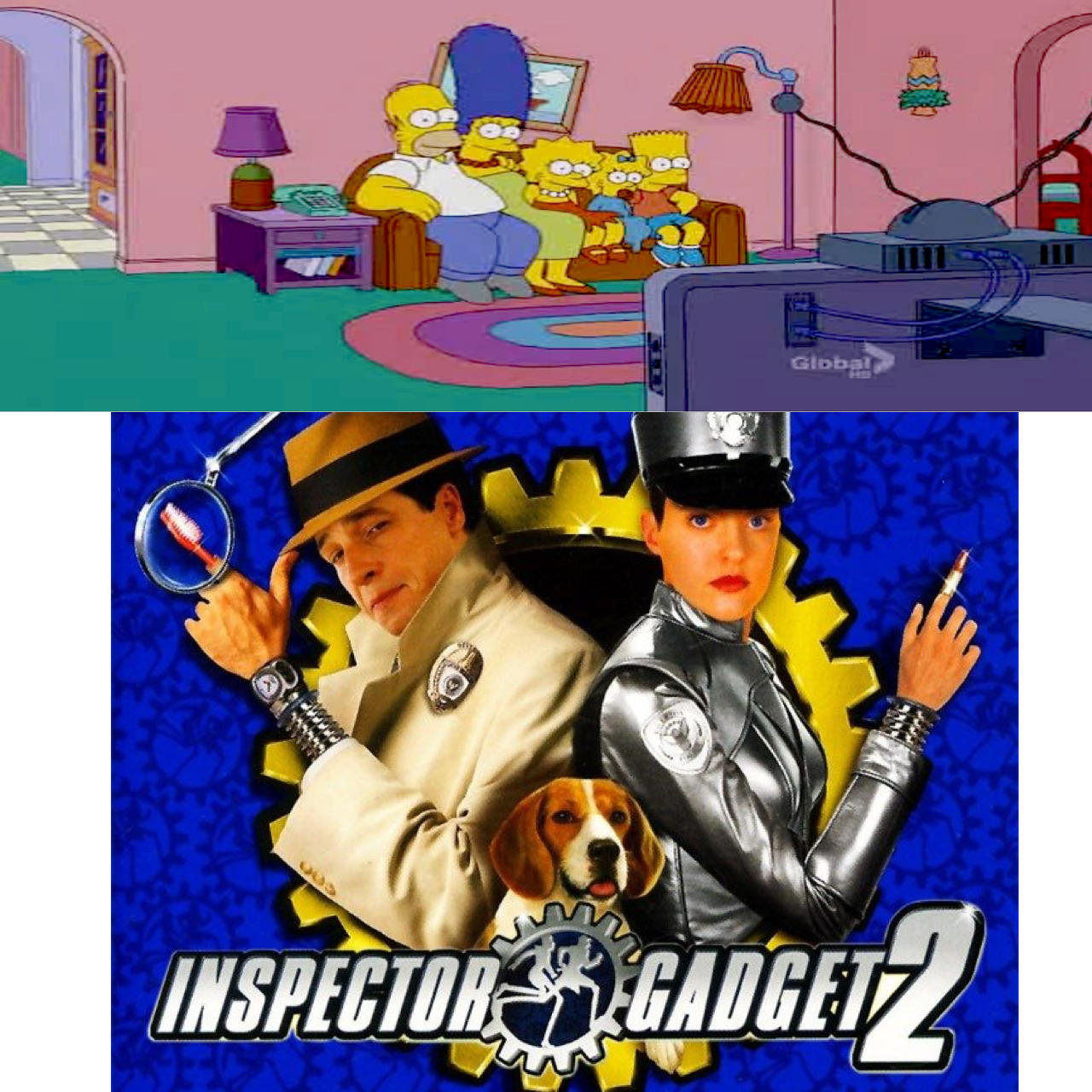 The Simpsons Watch Inspector Gadget 2 by MaxGoudiss on DeviantArt