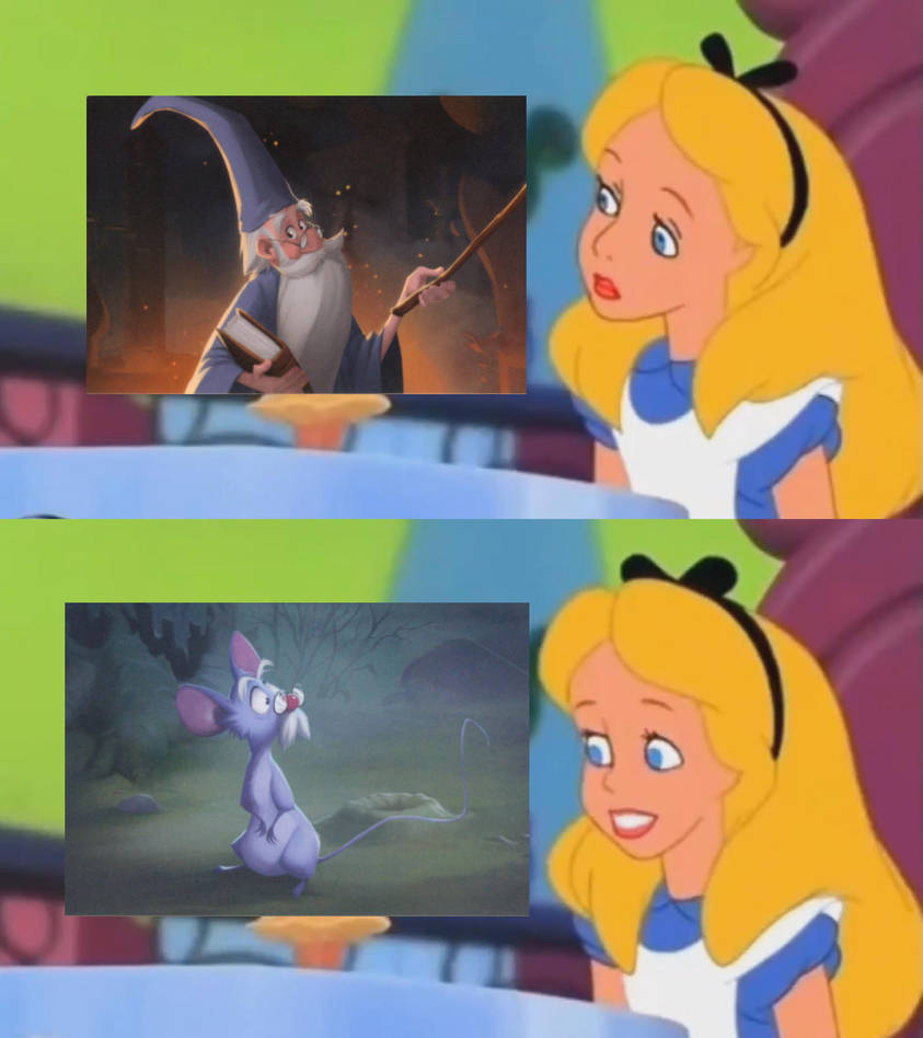 Alice Impressed By Merlin's Mouse Transformation by MaxGoudiss on ...
